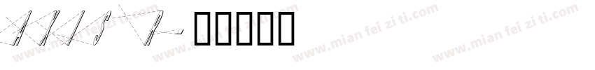 AXIS R字体转换
